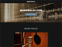 Tablet Screenshot of markwaldi.com